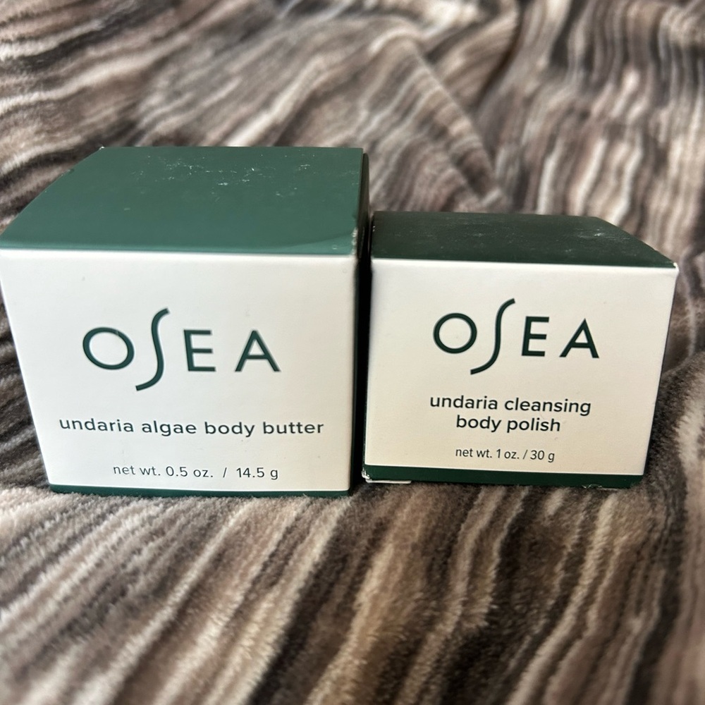 Osea Undaria Cleansing Body Polish & Undaria Algae Body Butter